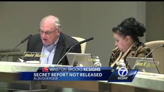 Celebrity Winston Brooks resigns: Secret report not released Profile