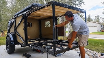Man Builds Amazing DIY MICRO CAMPER Under $3,500 | Start to Finish by @TurnThisToThat