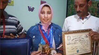 بنت الريف.. رانيا تحصد 3 ميداليات في بطولة العالم لرفع الأثقال