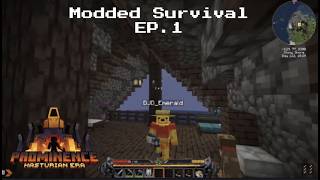 Getting home to the base. | Prominence II Minecraft ep.1