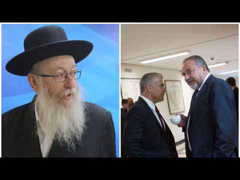 בדיחה קורעת מצחוק על ליברמן לפיד ו ליצמן הרב אילן גוזל בקטע אדיר 