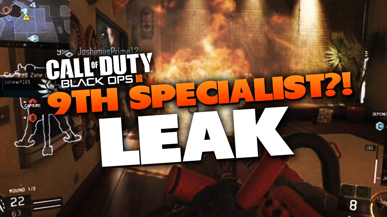Black Ops 3 FLAMETHROWER SPECIALIST LEAKED! "Heat Wave & The