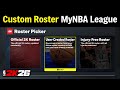 NBA 2K26 How to Download amp Use Custom Roster in 