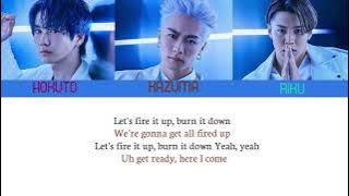 The Rampage From Exile Tribe - Fired Up  [Color Coded Lyrics Kan|Rom|Indo]