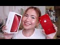 IPHONE XR UNBOXING & REVIEW (PRODUCT RED)