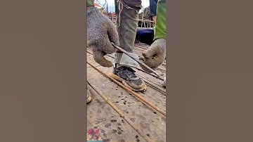 How to process steel || Tie concrete spacers