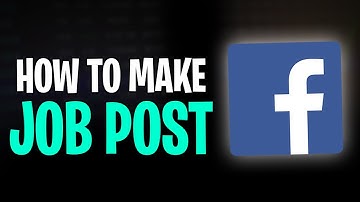 How to Make a Job Post on Facebook (2025)