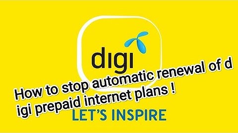 Digi prepaid how to stop automatic renewal of internet plans #digiprepaid #unlimited #shortvideo