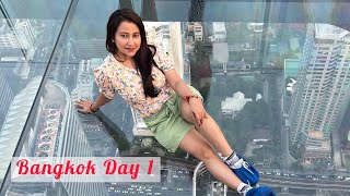 Bangkok Day 1 | Mahanakhon Sky walk | Barsha Rani Bishaya | Bhaskar Boruah