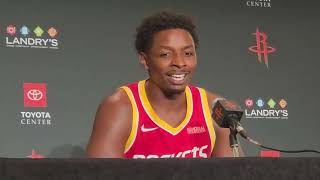 Details Jae'Sean Tate Media Day Interview | Houston Rockets 2026 Update