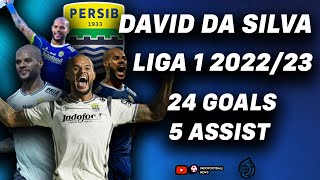 Full Highlight Goal dan Assist David Da Silva Liga 1 Indonesia 2022/23 Untuk Persib Bandung