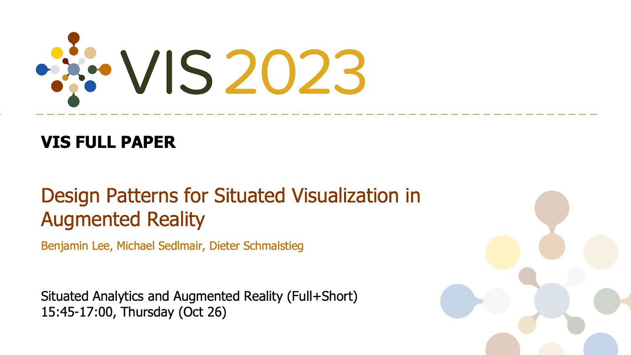 Vis Com Patterns Design Patterns for Situated Visualization in Augmented Reality - Fast ...