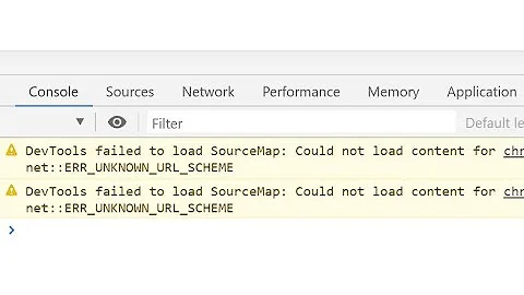 #Inspect Google Chrome DevTools failed to load source map: Problem Resolve #resolve BY What's Up