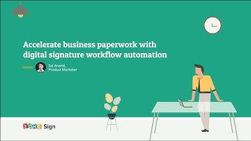 Zoho Sign + Zoho Flow: Accelerate business paperwork with digital signature workflow automation