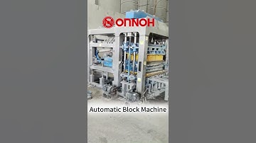 automatic Block making machine #blockmakingmachine