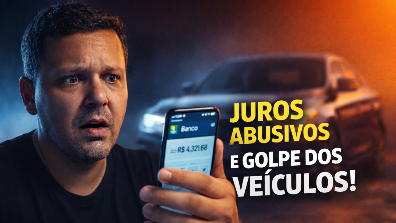 Notas de real empilhadas ilustrando economia ao identificar juros abusivos no financiamento de veículos