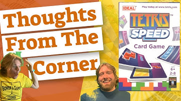 Tetris Speed Card Game Review - Thoughts From The Corner