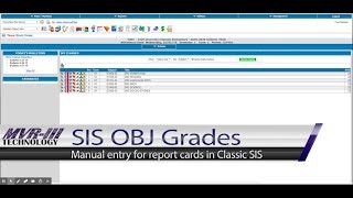 Tyler SIS - Manually Enter Objective Scores