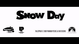 What If The Nickelodeon Movies Footprint Logo Was Used For Snow Day?