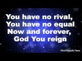 What A Beautiful Name - Hillsong Instrumental with lyrics Mp3