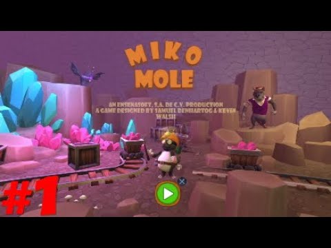 Ray play [Blind]: Miko Mole #1: Loud Intro and Zone 1 - The Underworld.