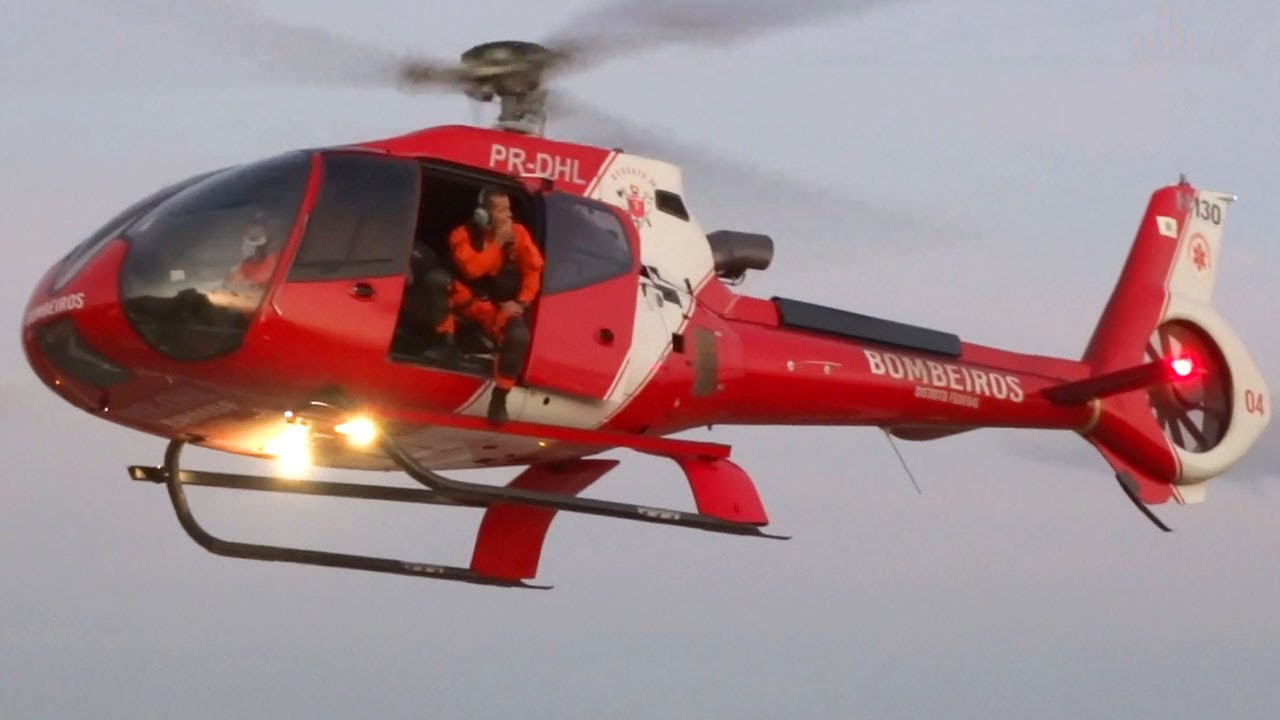 Helicopter Airbus Helicopters H130 Take Off Video - YouTube