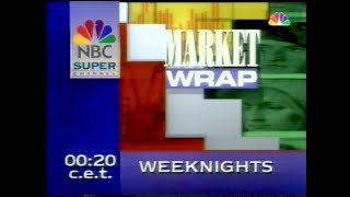 Nbc Super Channel: Hinweis „Market Wrap“ In Deutsch (06.1994)