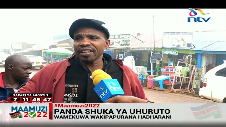 Wakaazi wa Embu warai rais Uhuru na Naibu wake Ruto kupunguza uhasama wao