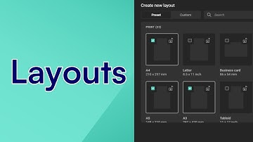 How to create Layouts in GraFx Studio