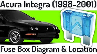 Acura Integra 1998-2001 | Fuse Box Diagram & Location