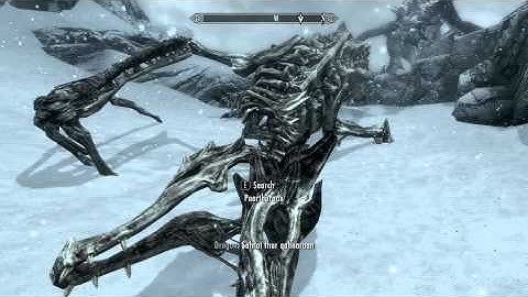 Skyrim Ending of Story - Alduin Battle