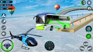 Impossible Bus Stunt Game || Ultimate Mega Ramp Bus Truck Stunts 3D - Android Gameplay screenshot 5