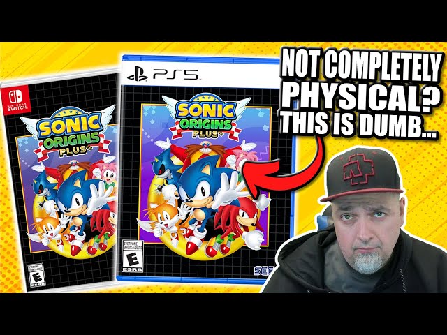 THIS IS DUMB! Sonic Origins Plus PHYSICAL Version NOT COMPLETELY