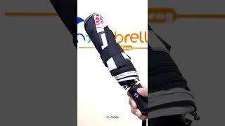 How to open and close an automatic umbrella properly?