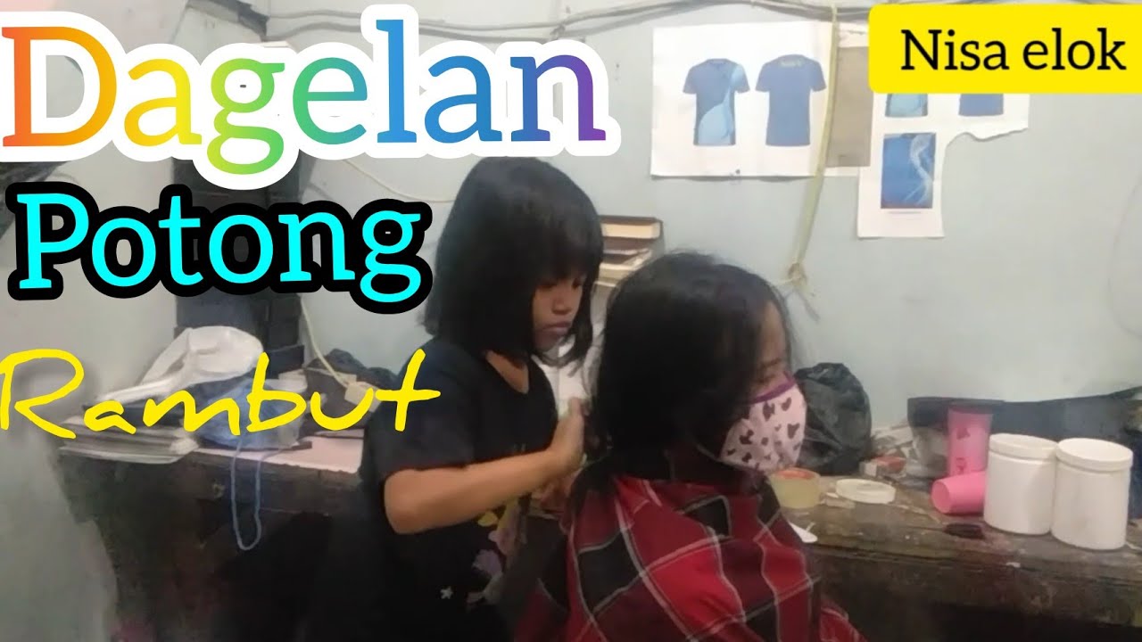  SALON  POTONG  RAMBUT  bukan PRANK YouTube