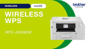 MFCJ4555DW wireless setup - Mac