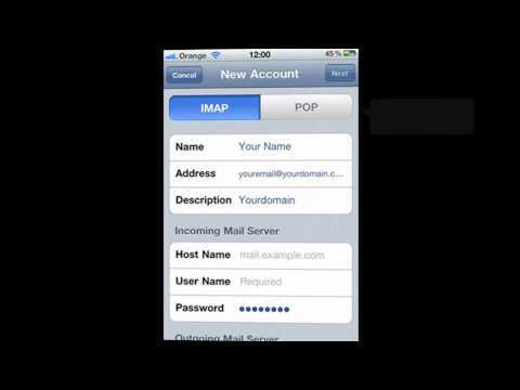 How to set up your email account on an iPhone - LCN.com