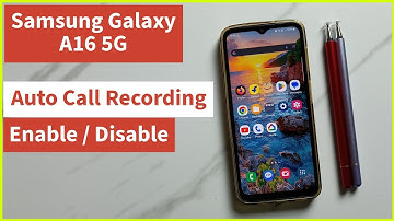 How to Enable / Disable Auto Call Recording on Samsung Galaxy A16 5G | Step-by-Step Guide