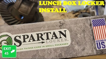 Spartan Lunchbox Locker Install - GM 12 Bolt