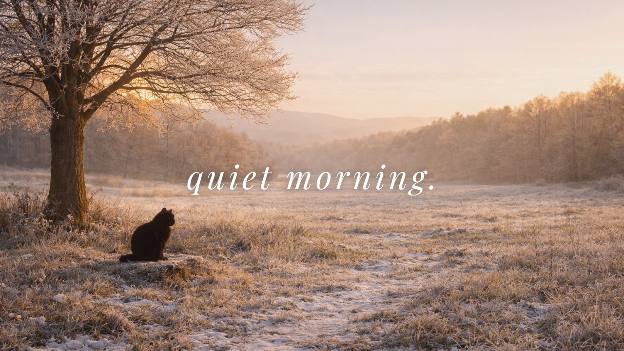 the art of quiet mornings | gentle winter piano