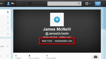 How to Change Profile Settings in Twitter