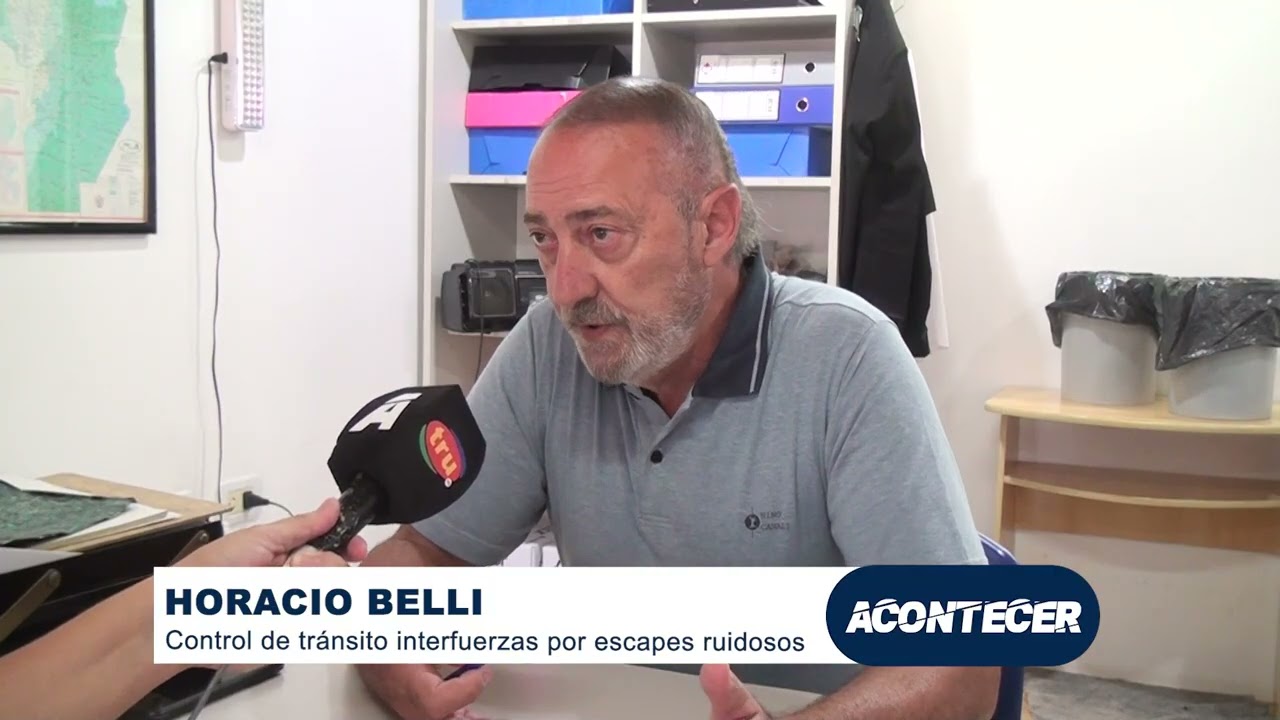 Marcos Juárez: Procedimientos por escapes ruidosos en motos