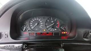 1998 BMW E39 525tds - Long Cold Start -19c