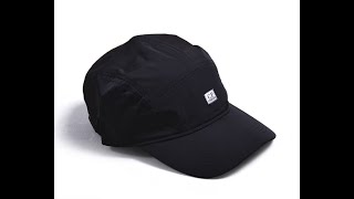 C.P. COMPANY Nylon Baseball Cap Black 12CMAC173A 005434A