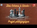 Les echecs  lcole projet pdagogique