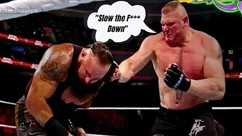 8 minutes of Unscripted WWE Moments