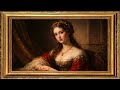 Renaissance Woman Portrait | Elegant Classical Art Background 4K 1 Hour