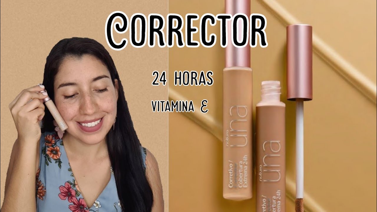 Corrector cobertura extrema Una - con vitamina E - Natura - YouTube