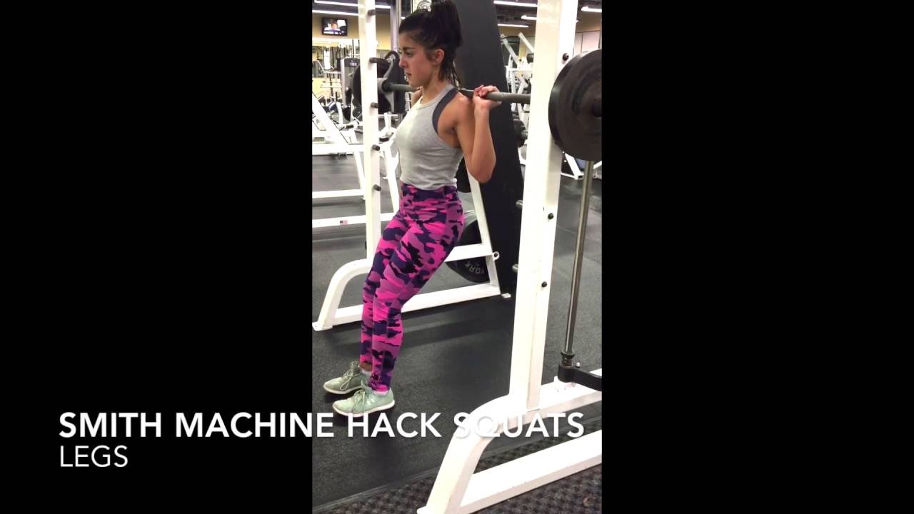 Workout Generator Smith Machine Hack Squat YouTube