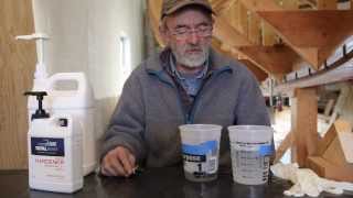 The proper way to mix and use 5:1 Epoxy for fiberglass boat work The proper way to mix and use 5:1 Epoxy for fiberglass boat work